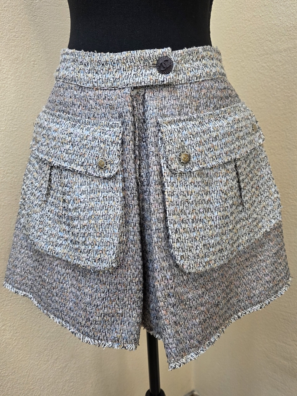 Chanel Tweed Mini Skirt
